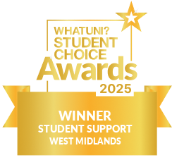 Award - 2025 WUSCA - Student Support - winner West Midlands