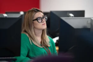 Accounting and Finance in computer room lecture